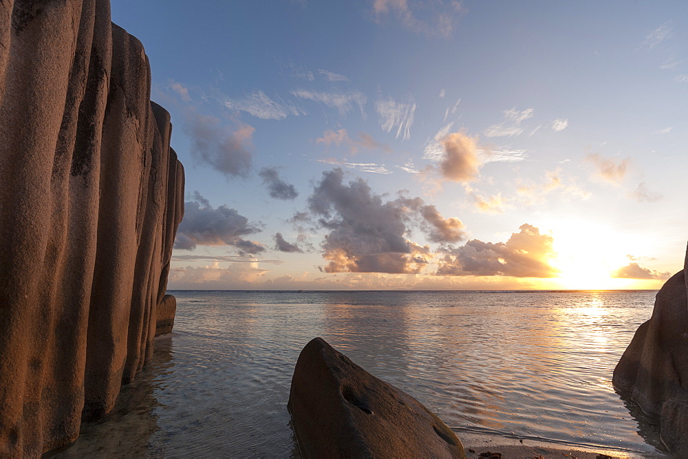 Anse Source d'Argent beach, La Digue, Seychelles, Indian Ocean, Africa