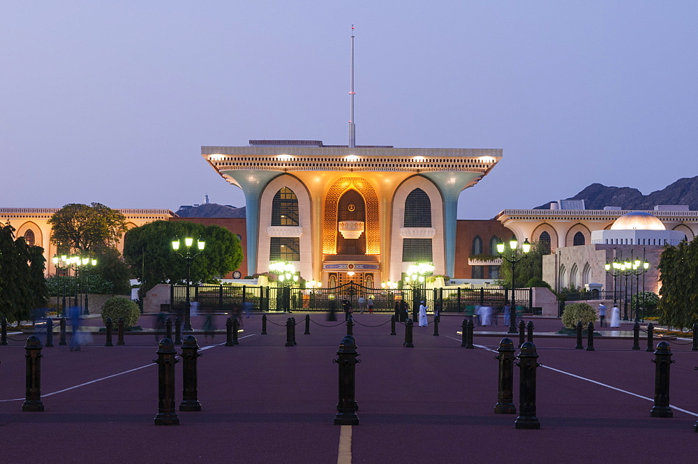 Sultan Qaboos Palace, Old Muscat, Muscat, Oman, Middle East