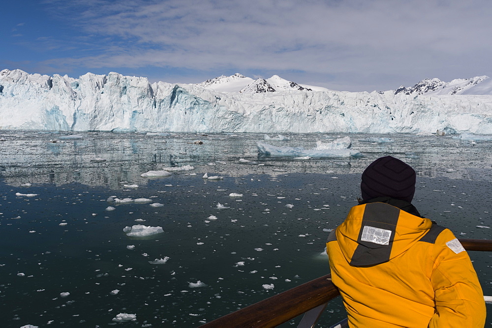 Lilliehook Glacier, Spitsbergen, Svalbard Islands, Arctic, Norway, Europe