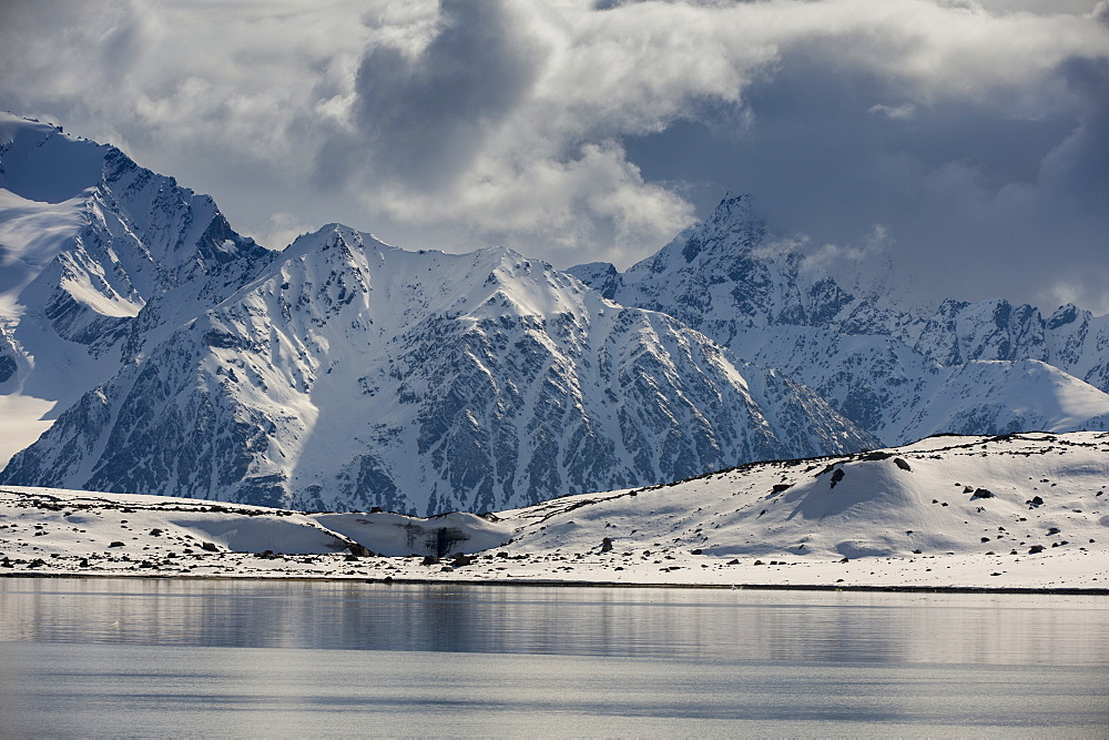 Lilliehook Glacier, Spitsbergen, Svalbard Islands, Arctic, Norway, Europe