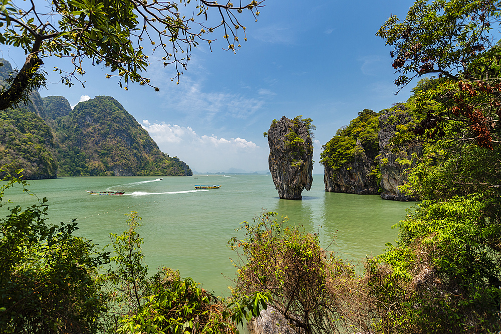 James Bond Island, featured in the movie The Man with the Golden Gun, Phang Nga, Thailand, Southeast Asia, Asia