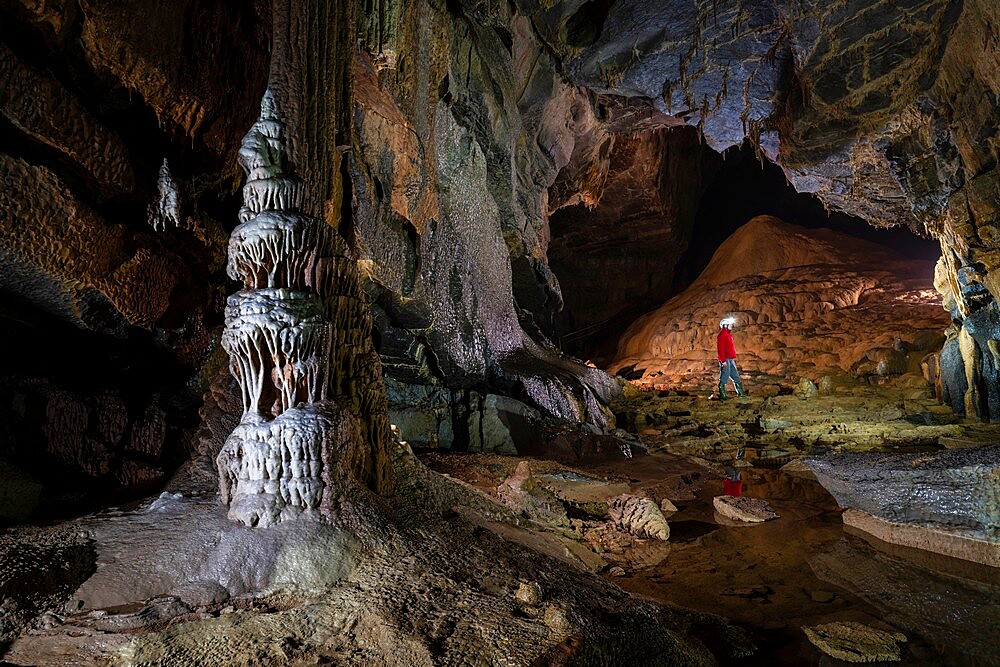 Krizna Jama Cave, Cross Cave, Grahovo, Slovenia, Europe