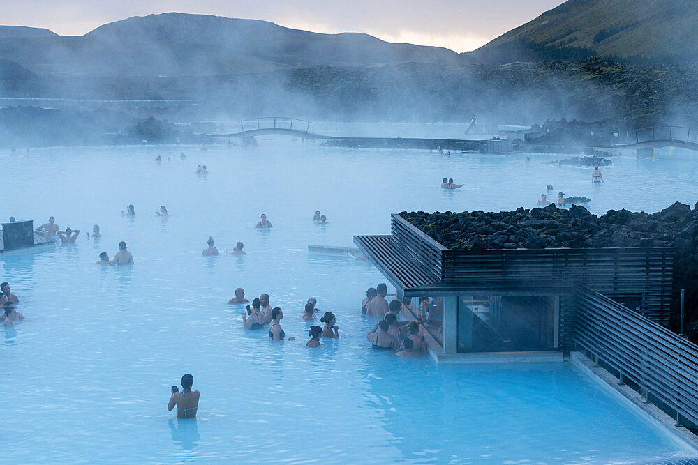 Blue Lagoon, Grindavik, Iceland, Polar Regions