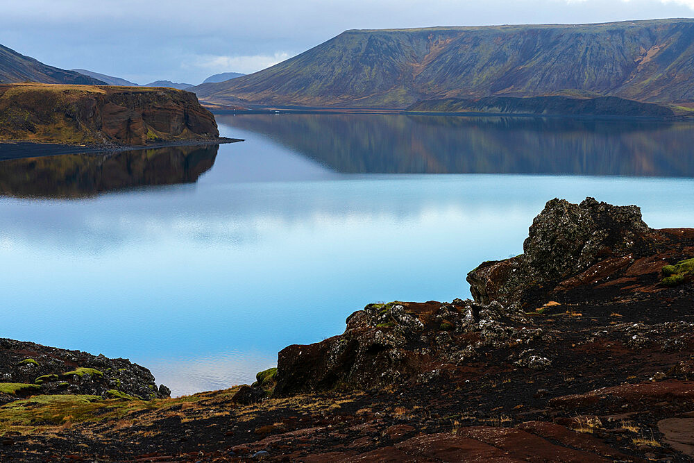 Kleifarvatn Lake, Iceland, Polar Regions