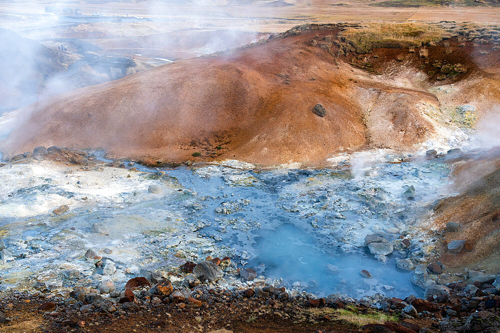 Seltun geothermal area, Krysuvik, Reykjanes peninsula, Iceland, Polar Regions