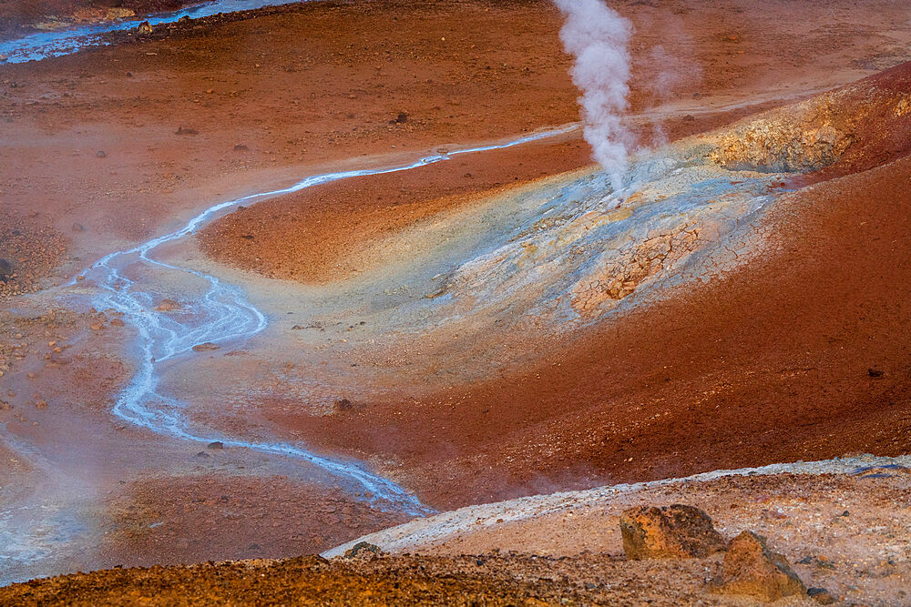 Seltun geothermal area, Krysuvik, Reykjanes peninsula, Iceland, Polar Regions