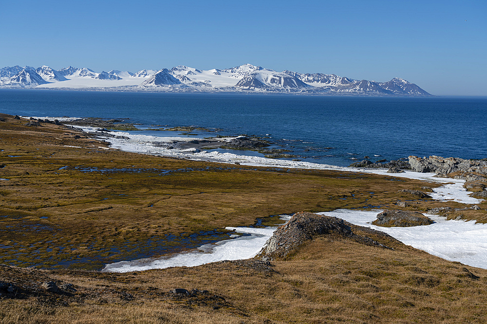 Gasbergkilen, Spitsbergen, Svalbard Islands, Norway.