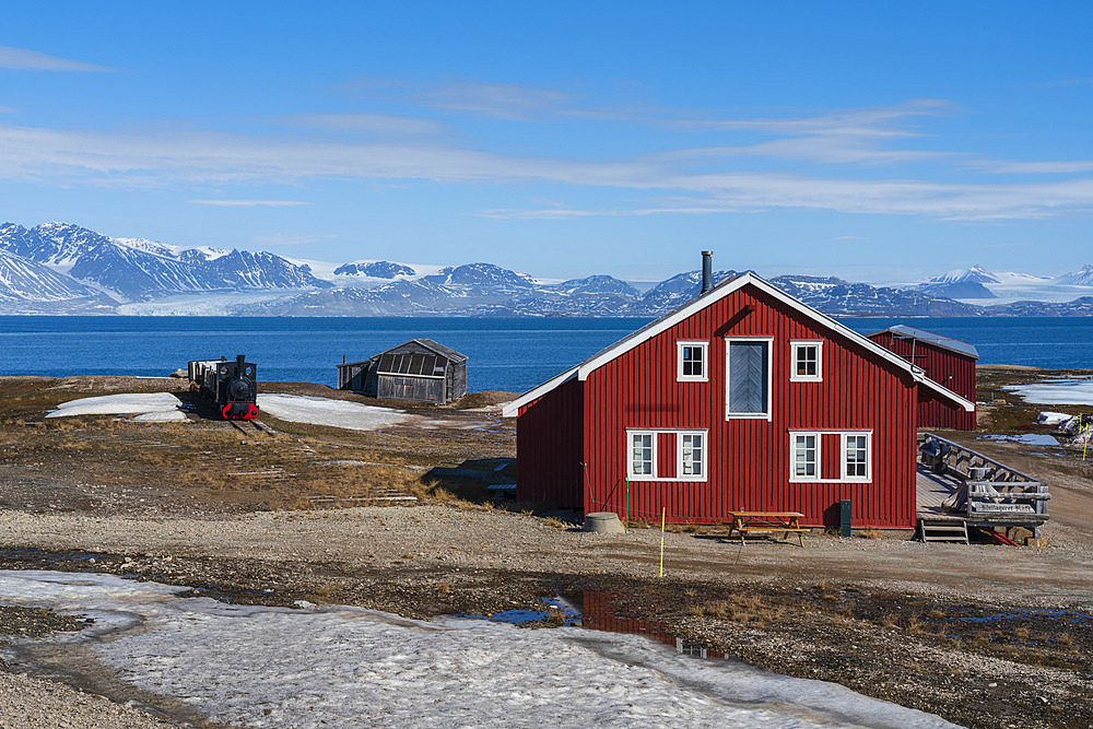 Ny-Alesund, Spitsbergen, Svalbard Islands, Norway.