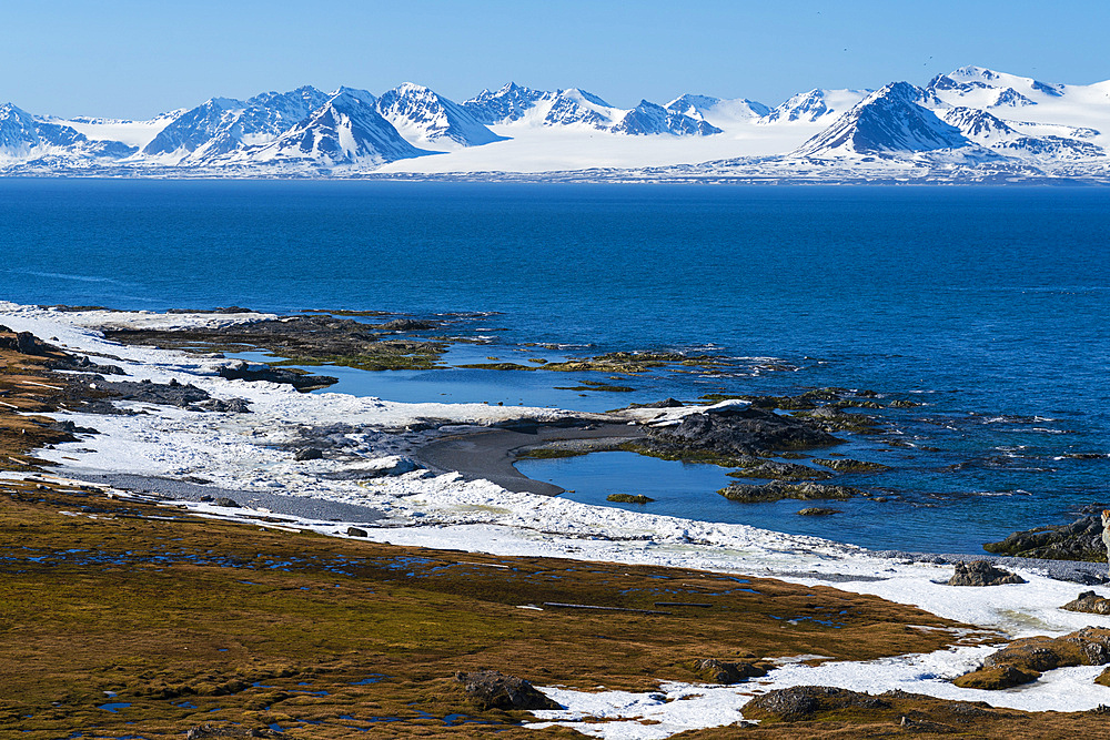 Gasbergkilen, Spitsbergen, Svalbard Islands, Norway.