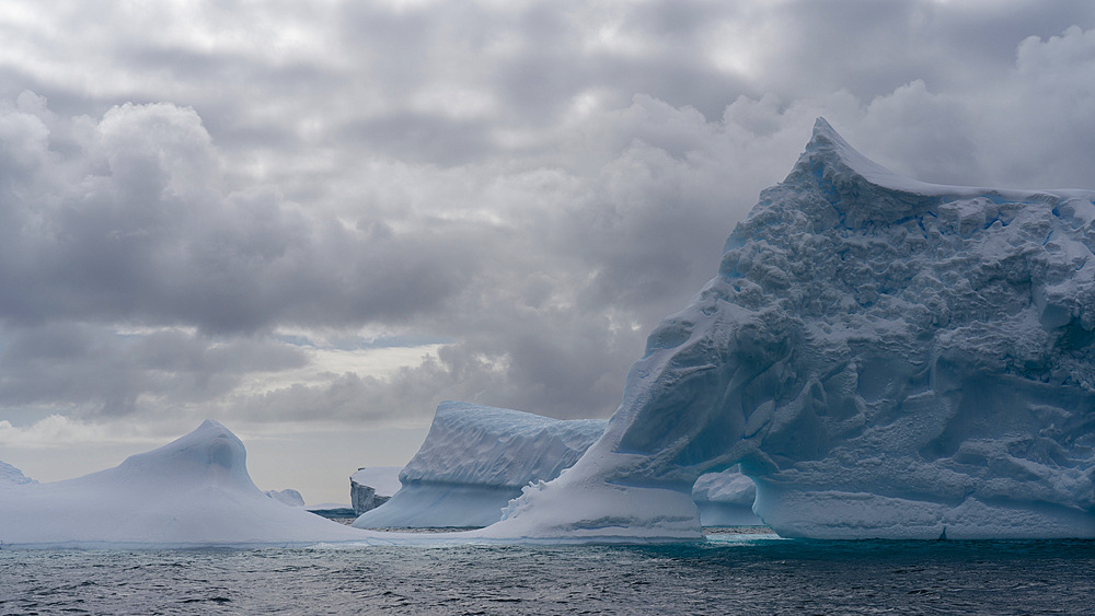 Icebergs, Pleneau Island, Antarctica, Polar Regions