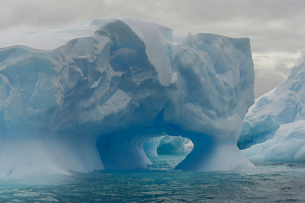 Icebergs, Pleneau Island, Antarctica, Polar Regions