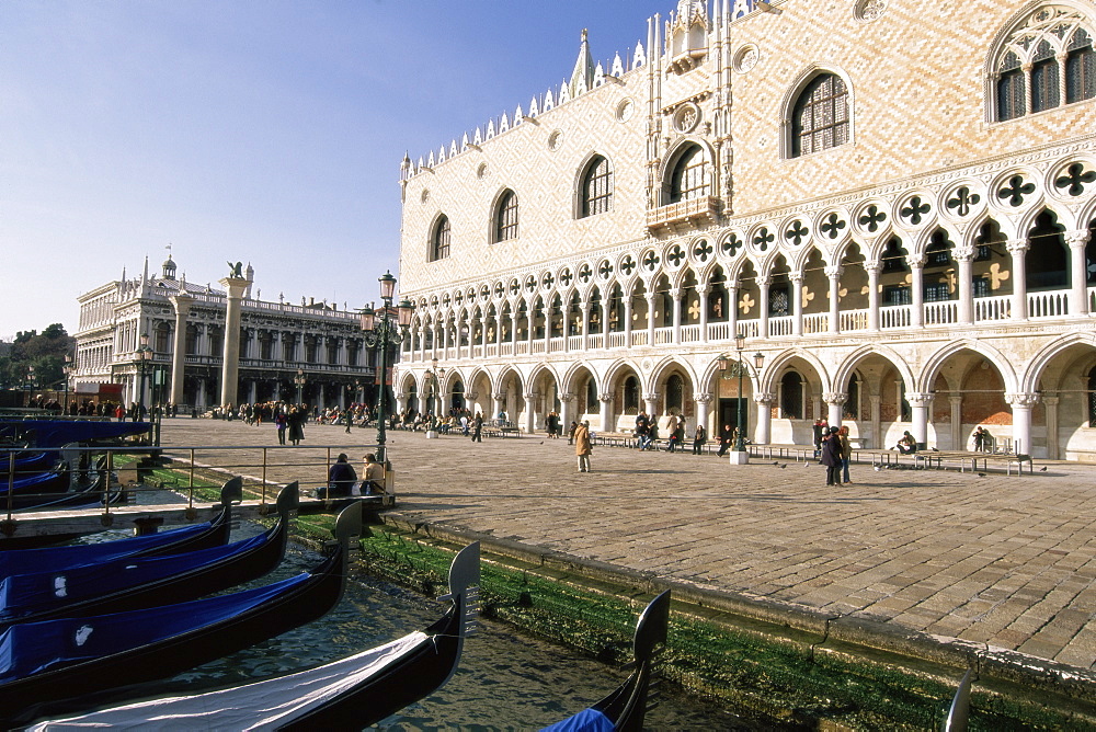 Palazzo Ducale (Doge's palace), Venice, UNESCO World Heritage Site, Veneto, Italy, Europe