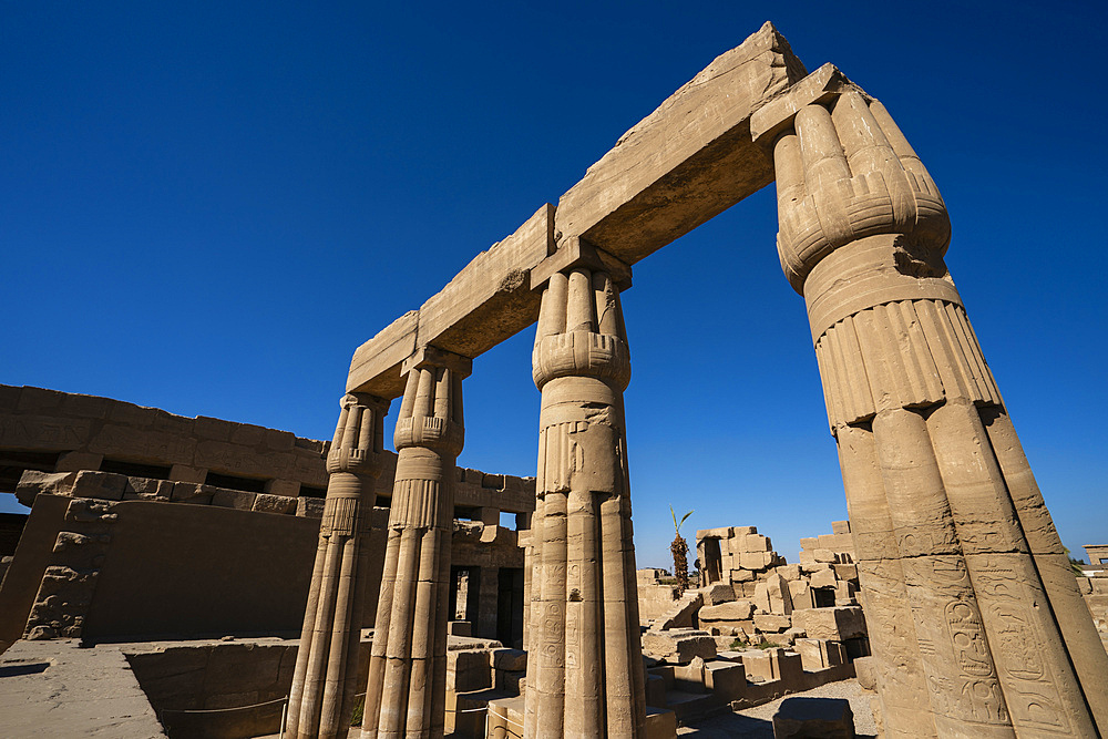 Temple of Amun, Temple complex of Karnak, UNESCO World Heritage Site, Thebes, Egypt, North Africa, Africa