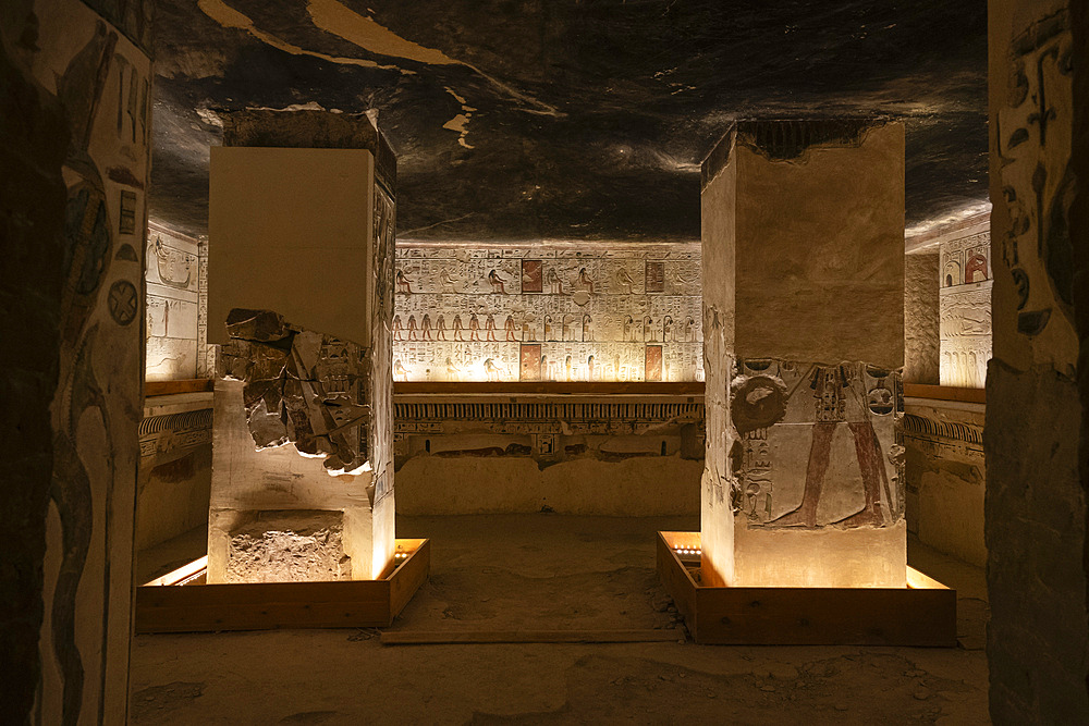 Tomb of Seti I, Valley of the Kings, Luxor, Egypt.