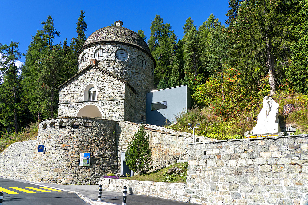 Segantini Museum, St. Moritz, Canton of Grisons, Switzerland.