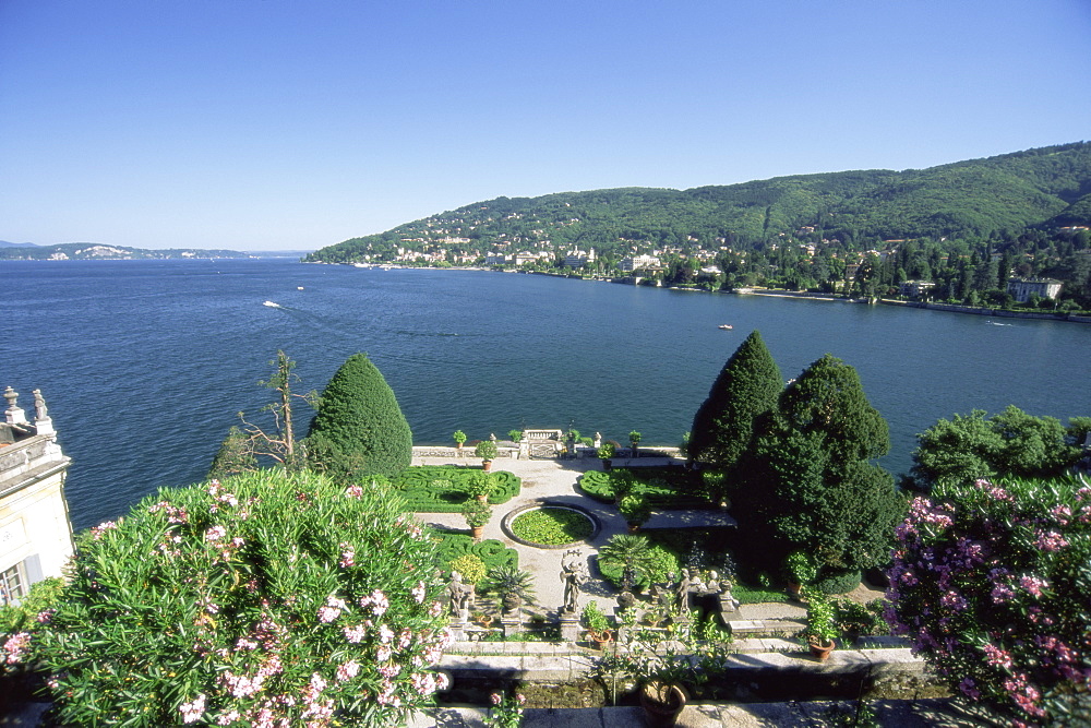 Isola Bella, Boromean Islands, Lake Maggiore, Italian Lakes, Piemonte (Piedmont), Italy, Europe 