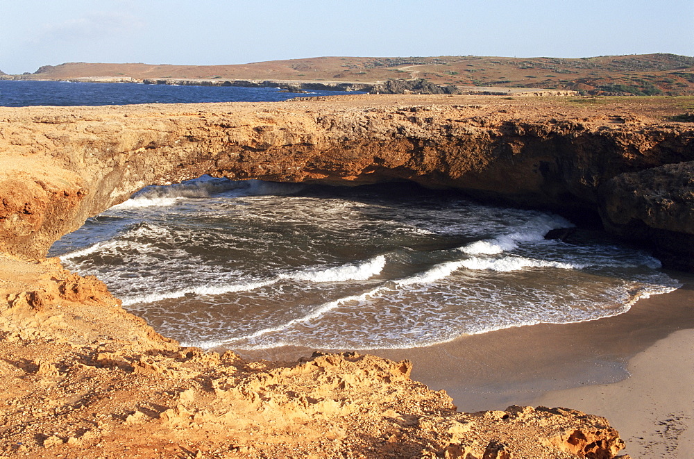 Natural bridge, Aruba, West Indies, Dutch Caribbean, Central America