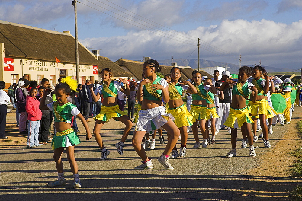 Street carnival, Elim, Western Cape, South Africa, Africa