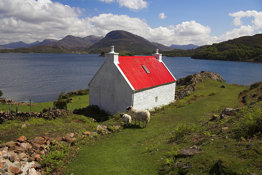 View over Loch Torridon, Highlands, Scotland, United Kingdom, Europe