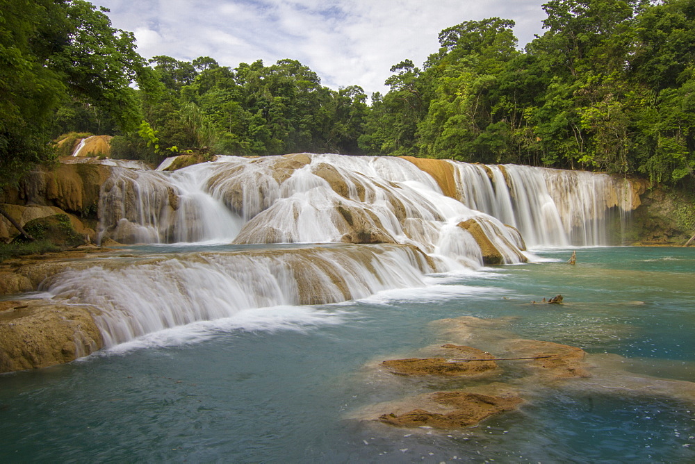 Waterfalls, Agua Azul, Chiapas, Mexico, North America