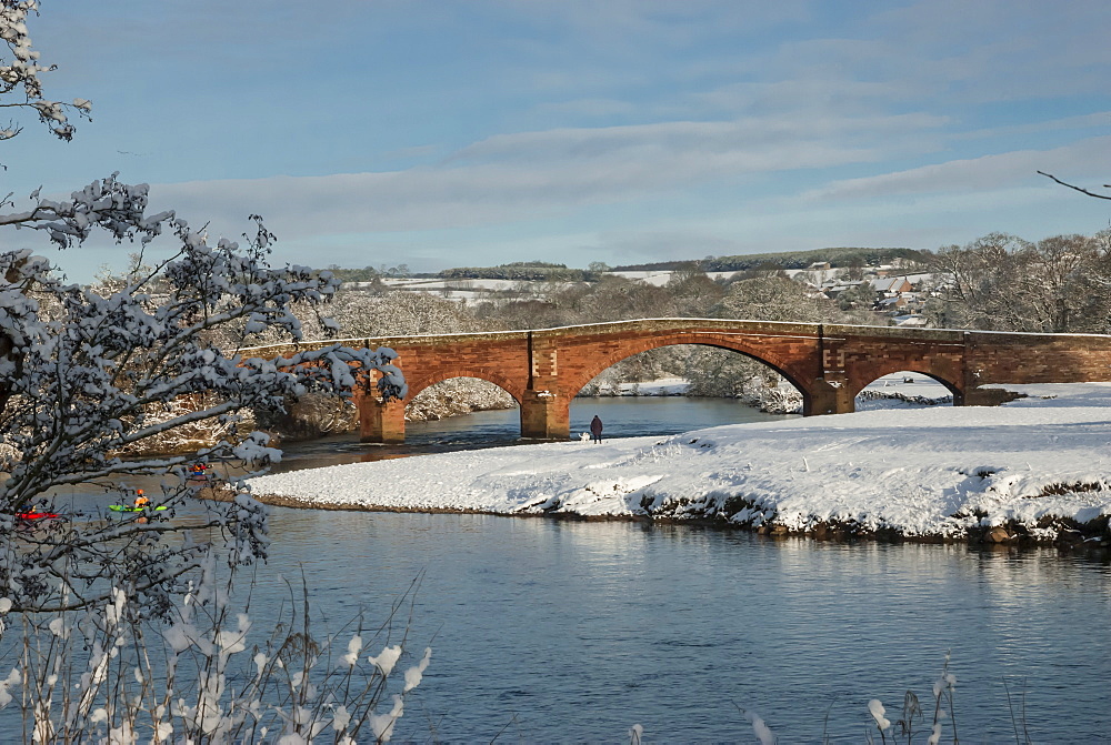 Eden Bridge, Lazonby, Eden Valley, Cumbria, England, United Kingdom, Europe