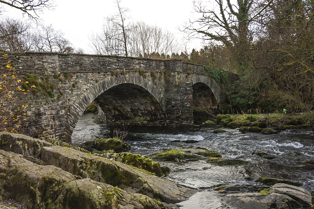 Skelwith Bridge, English Lake District National Park, UNESCO World Heritage Site, Cumbria, England, United Kingdom, Europe