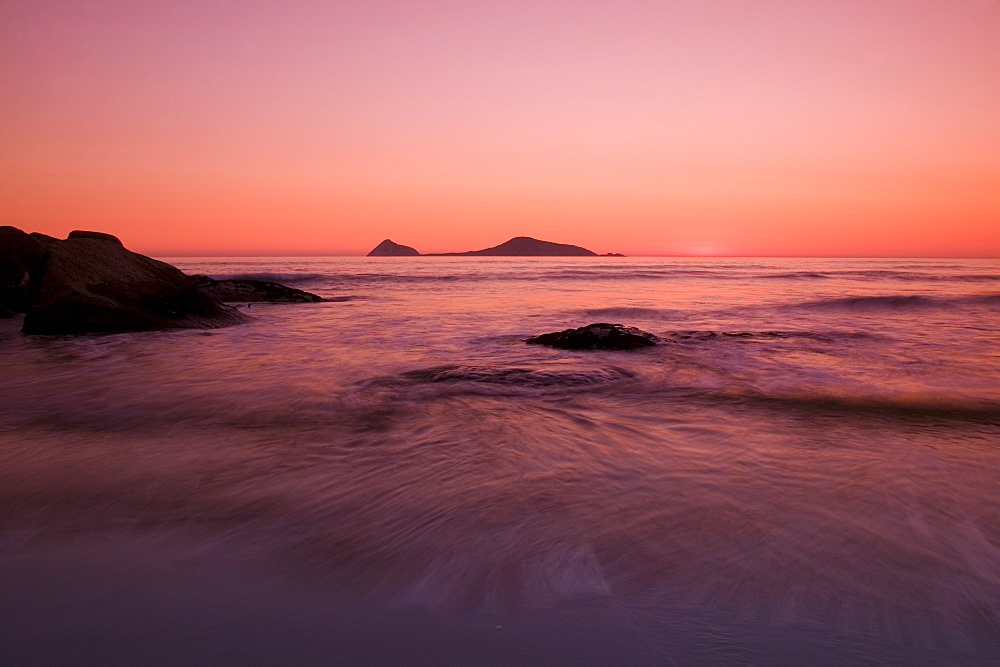 Sunset at Whiskey Beach, Wilsons Promontory, Victoria, Australia,