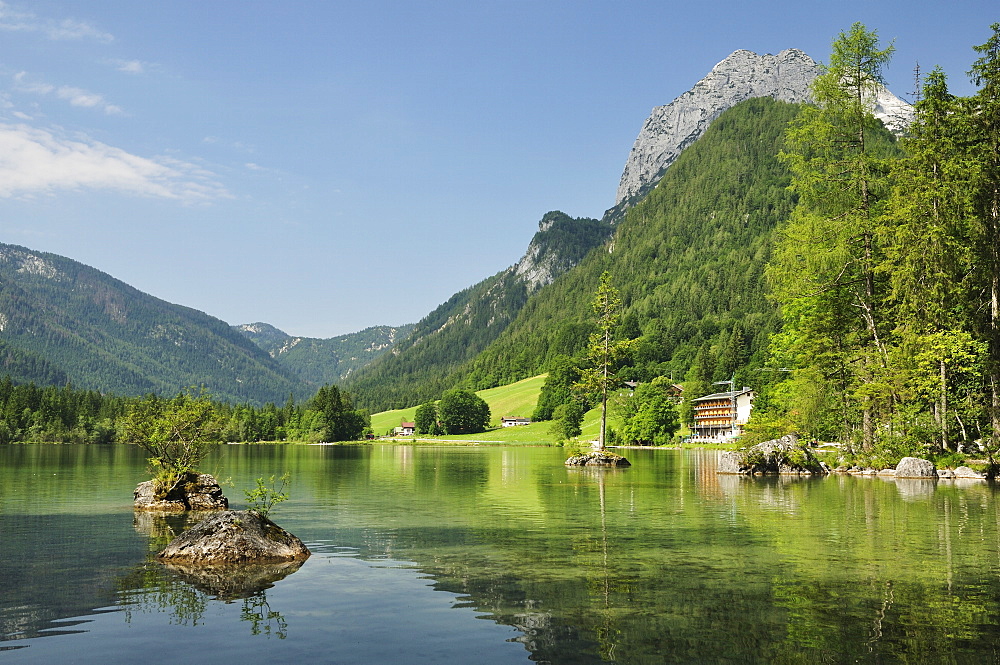 Hintersee and Reiteralpe, Berchtesgadener Land, Bavaria, Germany, Europe