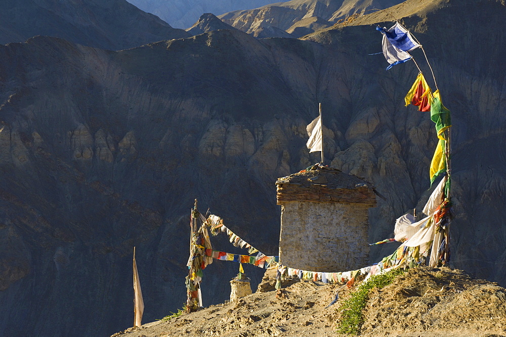 Lamayuru gompa (monastery), Lamayuru, Ladakh, Indian Himalayas, India, Asia