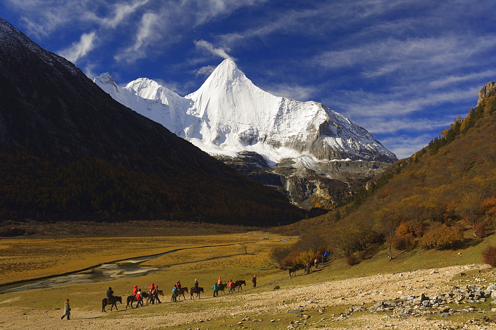 Yangmaiyong, Yading Nature Reserve, Sichuan Province, China, Asia