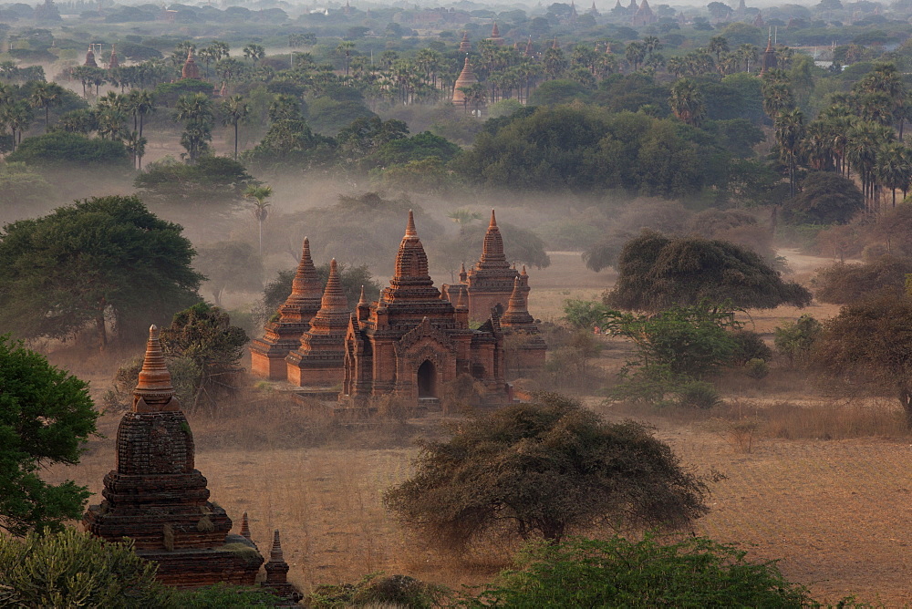 Ruins of Bagan (Pagan), Myanmar (Burma), Asia