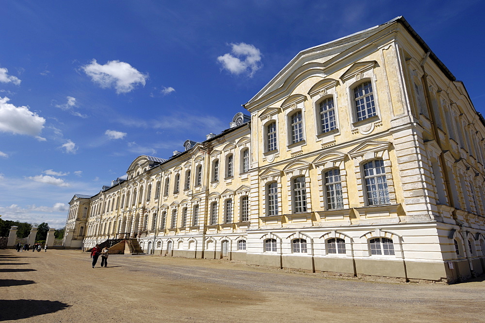 Rundale Palace, near Bauska, Latvia, Baltic States, Europe