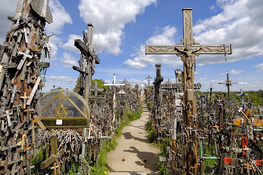 Hill of Crosses, near Siauliai, Lithuania, Baltic States, Europe