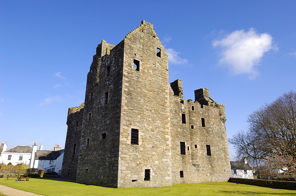 MacLellan's Castle, Kirkcudbright, Dumfries and Galloway, Scotland, United Kingdom, Europe