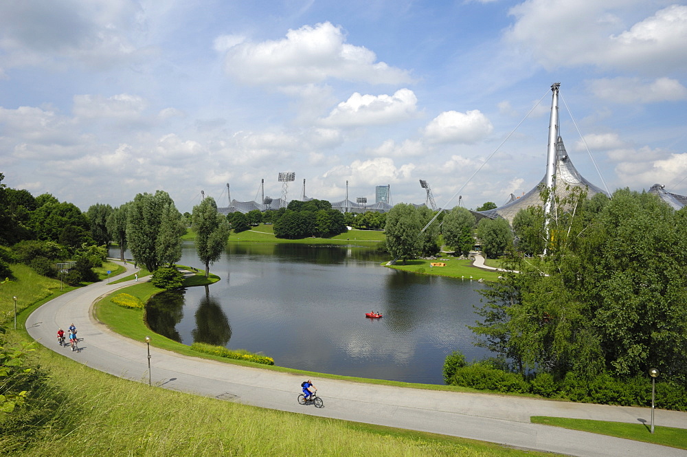 Olympiapark, Munich (Munchen), Bavaria, Germany, Europe