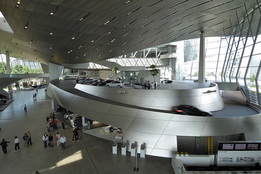 BMW Welt and Headquarters, Munich (Munchen), Bavaria, Germany, Europe