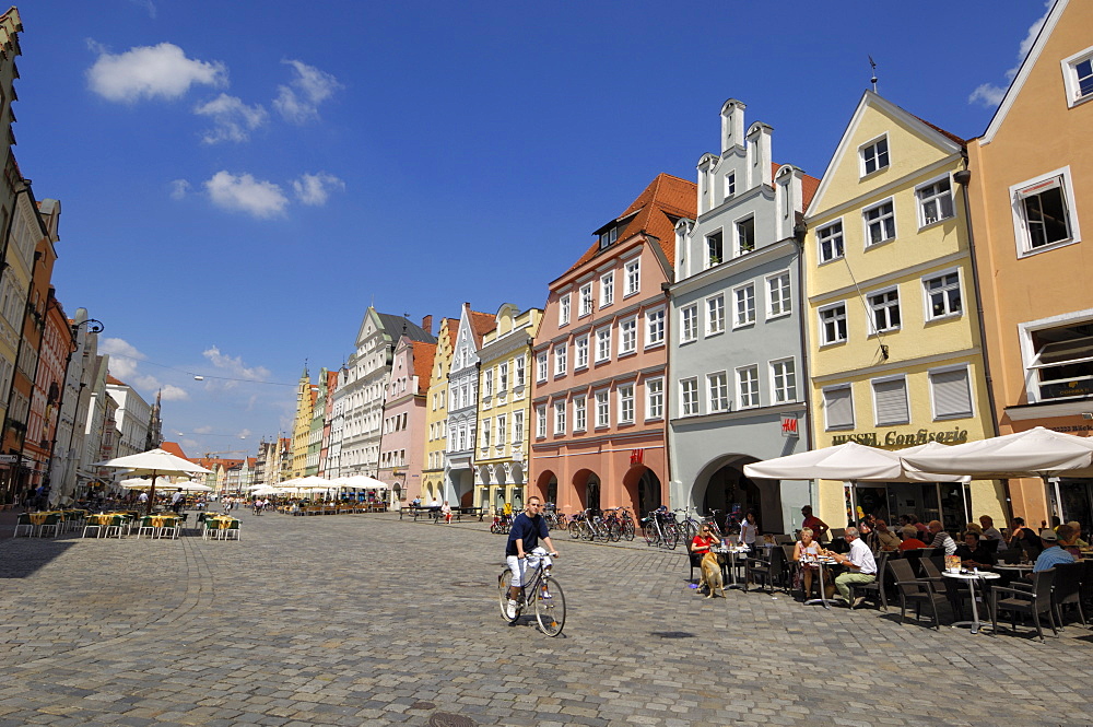 Altstadt, Landshut, Bavaria, Germany, Europe