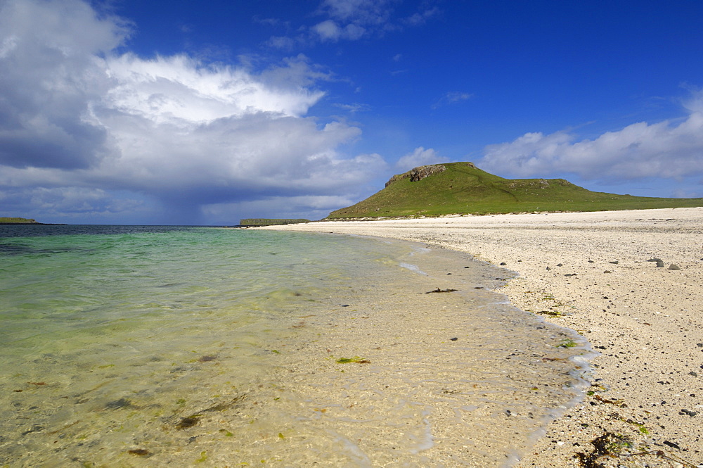 Coral Beach at An Dorneil, Loch Dunvegan, Isle of Skye, Inner Hebrides, Scotland, United Kingdom, Europe