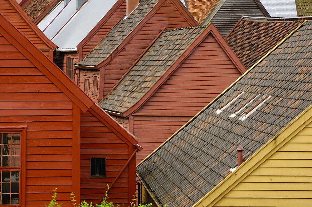 Bryggen, Bergen, UNESCO World Heritage Site, Hordaland, Norway, Scandinavia, Europe