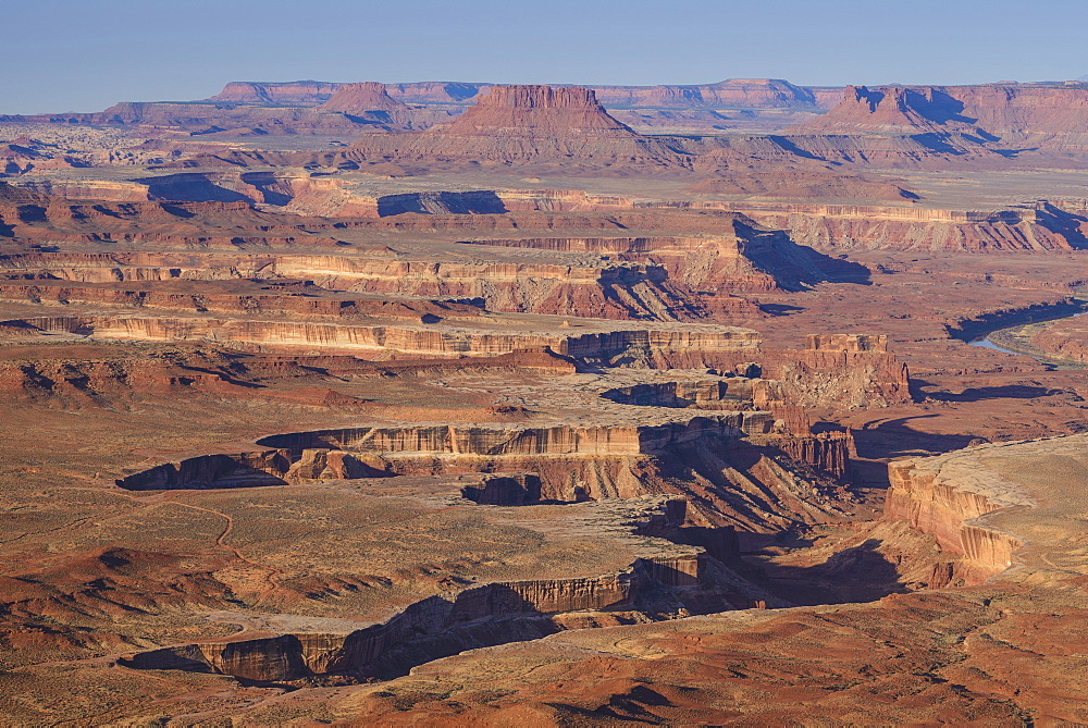 Green River Overlook, Islands in the Sky section of Canyonlands National Park, Utah, United States of America, North America