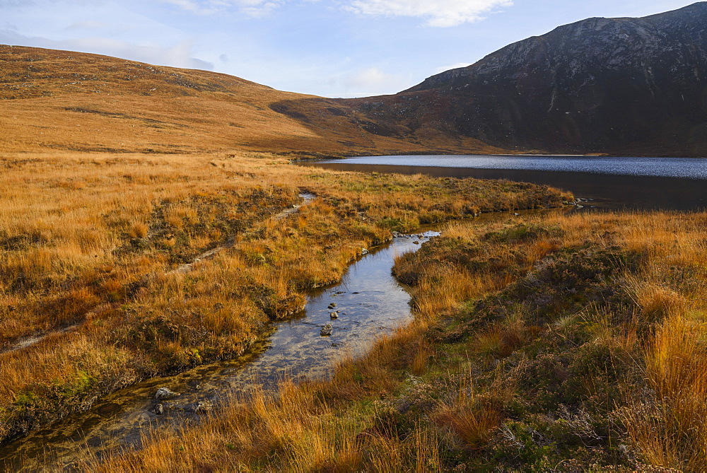 Coire-Fhionn Lochan, Isle of Arran, North Ayrshire, Scotland, United Kingdom, Europe