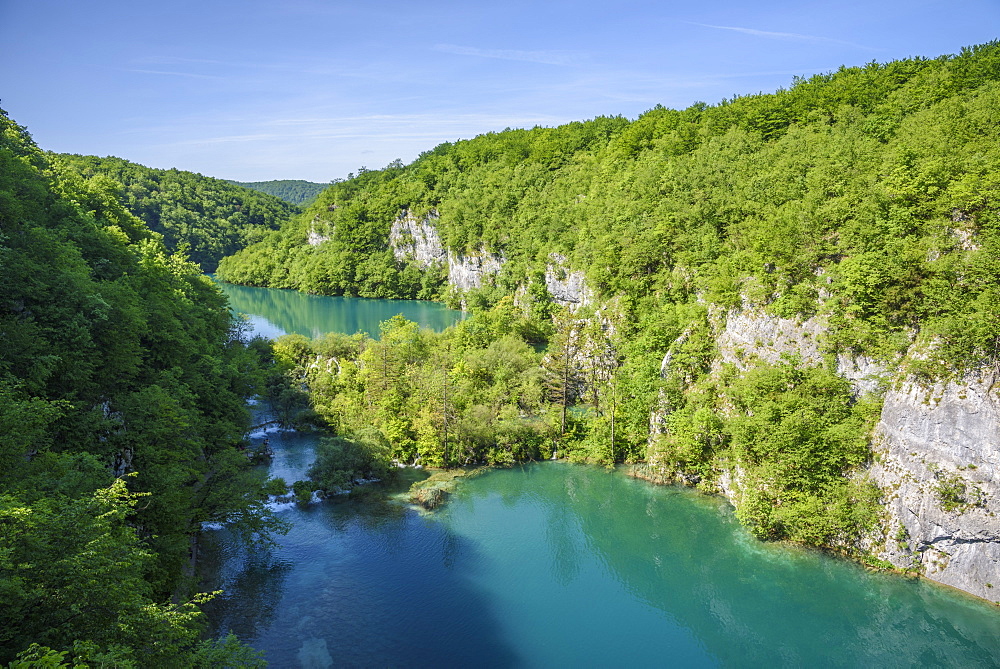 Plitvice Lakes National Park, UNESCO World Heritage Site, Croatia, Europe