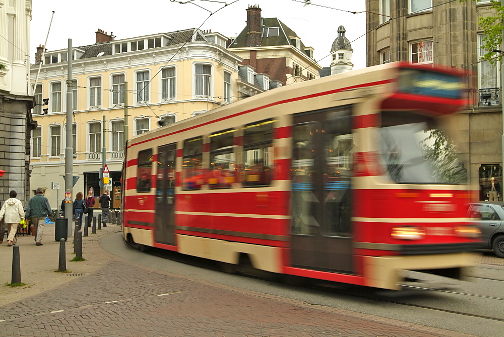 Tram, Den Haag (The Hague), Holland (The Netherlands), Europe