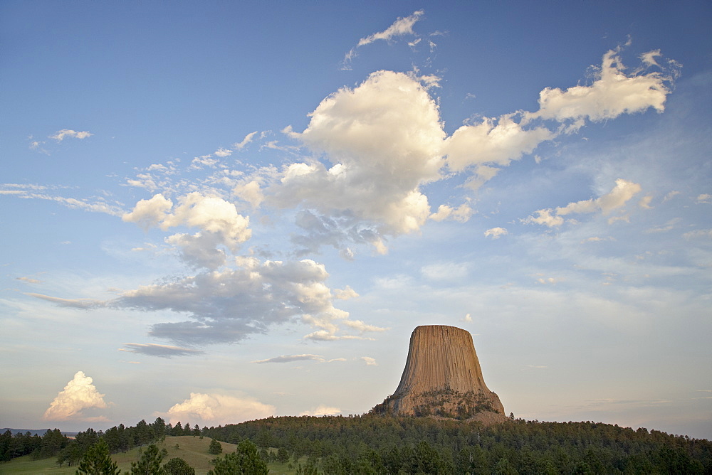 Devil's Tower, Devil's Tower National Monument, Wyoming, United States of America, North America