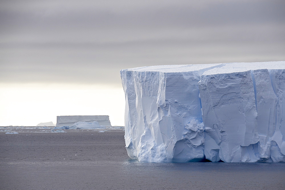 Tabular Iceberg, Antarctic Peninsula, Antarctica, Polar Regions