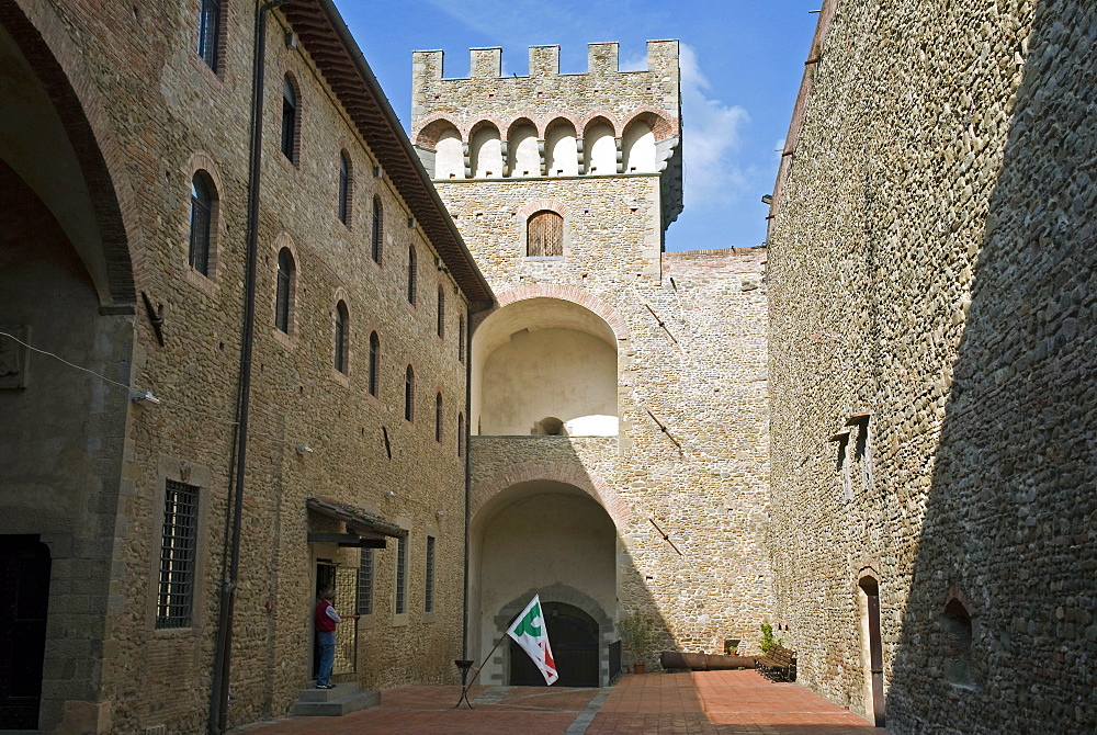 Palazzo dei Vicari, Scarperia, Florence, Tuscany, Italy, Europe