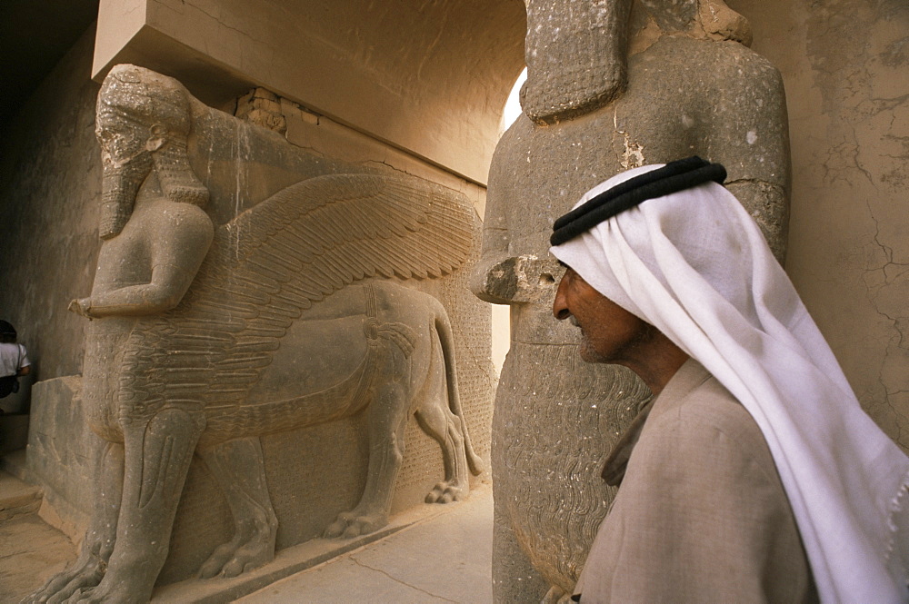 Archaeological area, Nimrud, Iraq, Middle East