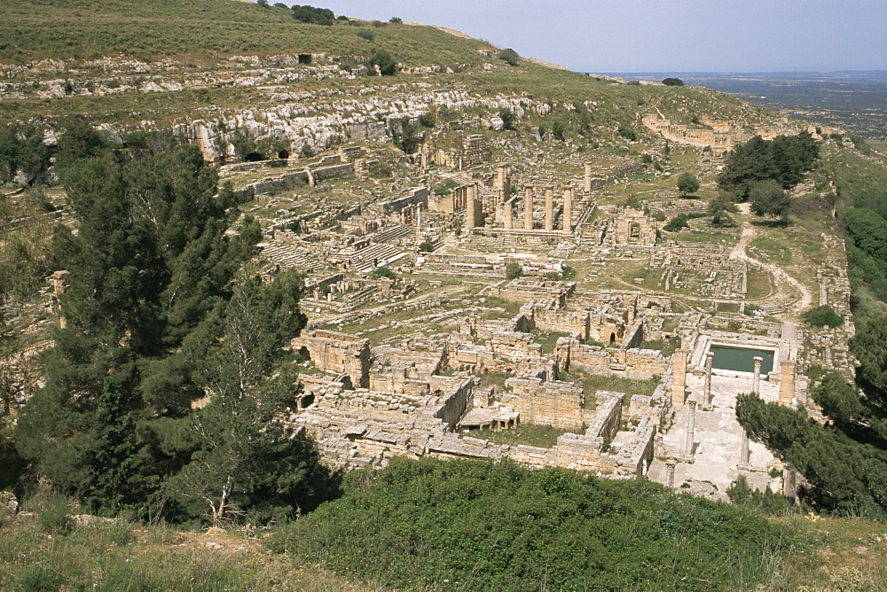 Apollo Sanctuary, Cyrene, UNESCO World Heritage Site, Cyrenaica, Libya, North Africa, Africa