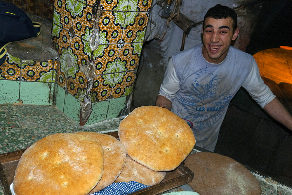 Baker, Medina, Tetouan, Morocco, North Africa, Africa