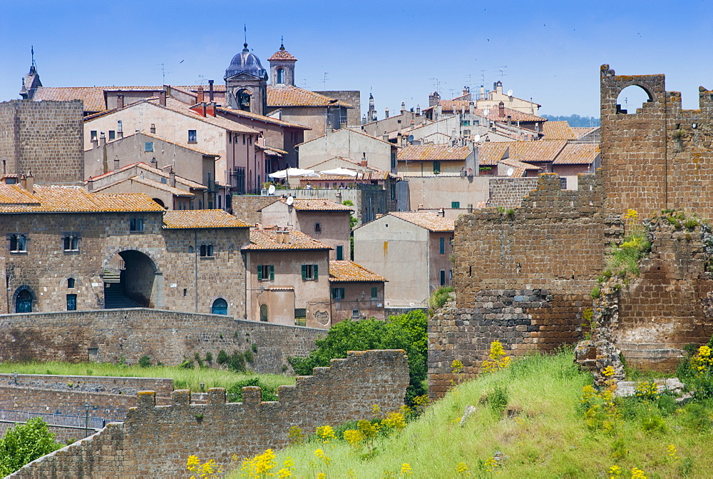 Ruins of Rivellino Castle, Tuscania, Viterbo province, Latium, Italy, Europe